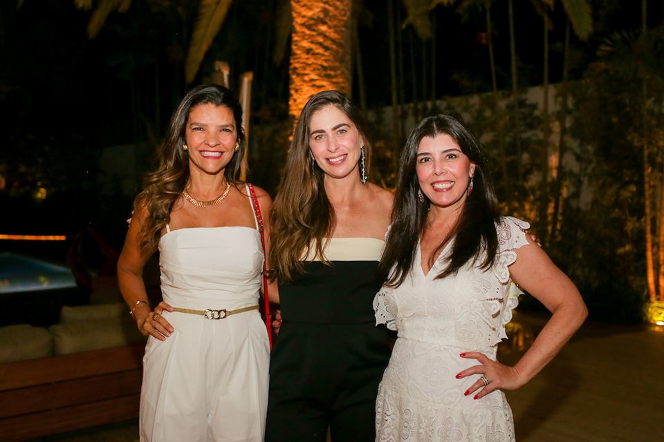 Bia Araújo, Caroline Collor e Anna Luisa Cascão