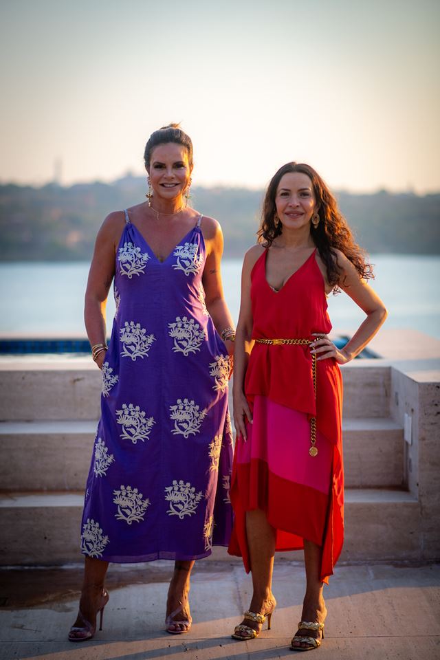 Claudia Salomão e Claudia Meireles