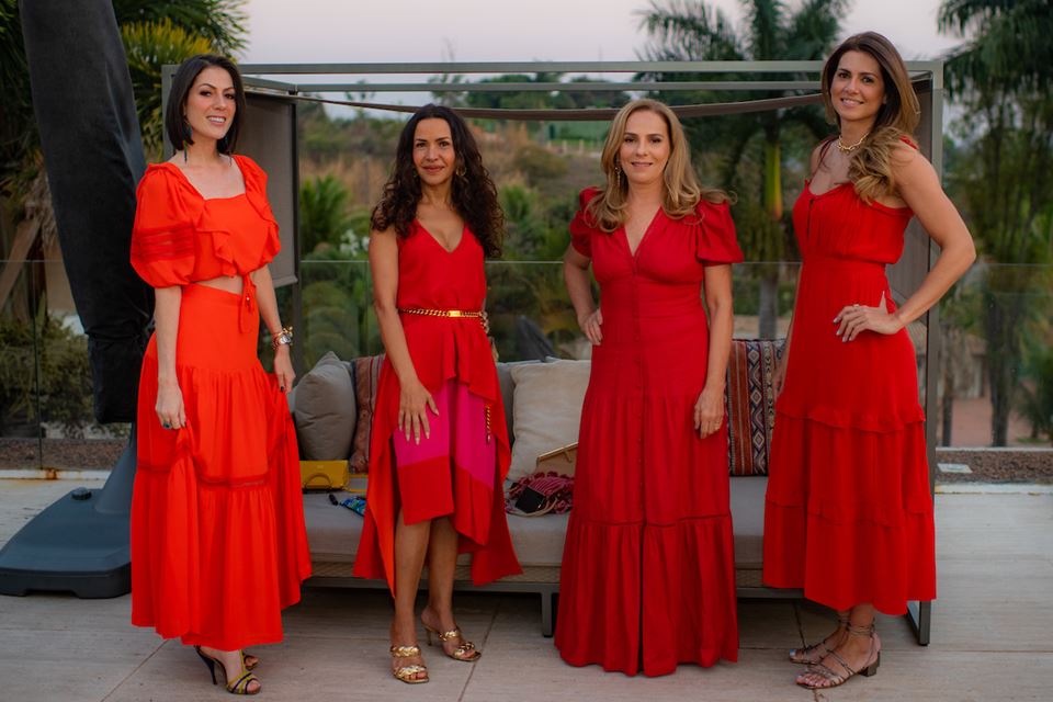 Lara Torres, Claudia Meireles, Lúcia Vellasco e Thaienne Fernandes