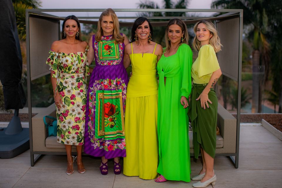 Vanessa Lemos, Glaucia Benevides, Cleucy Oliveira, Silvana Chaves e Lucila Pena