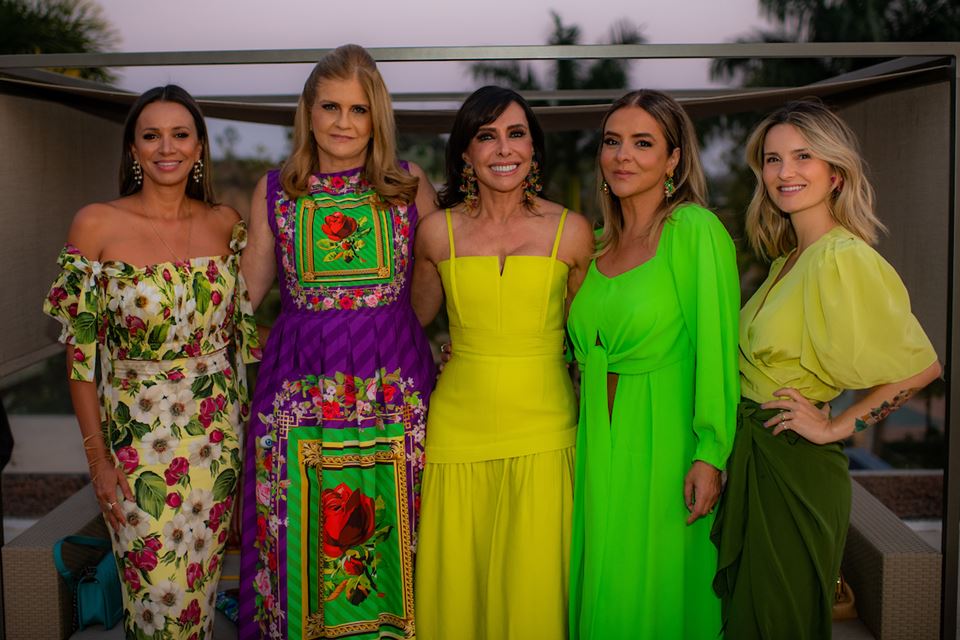 Vanessa Lemos, Glaucia Benevides, Cleucy Oliveira, Silvana Chaves e Lucila Pena