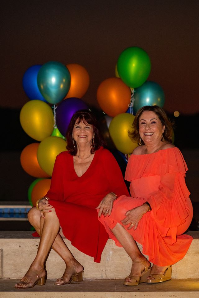 Denise Barbosa e Lúcia Fittipaldi