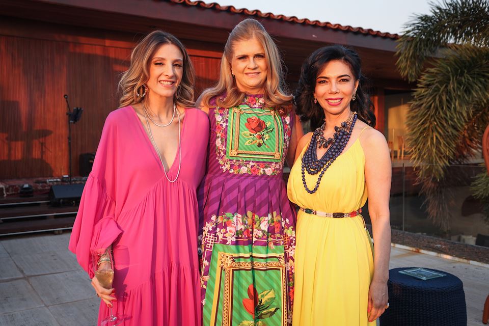 Mayra Perin, Gláucia Benevides e Suely Nakao