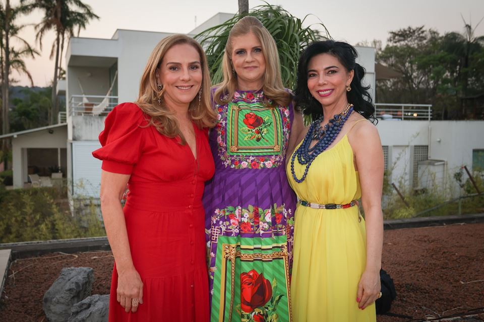 Lúcia Vellasco, Glaucia Benevides e Suely Nakao