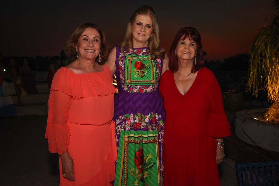 Denise Barbosa, Gláucia Benevides e Lúcia Fittipaldi