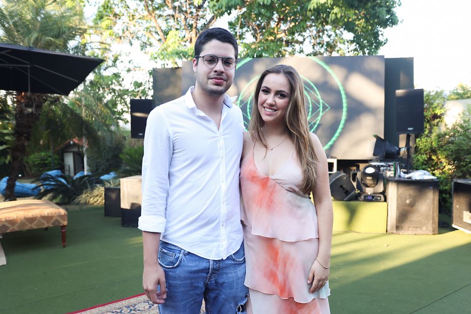 Maria Eduarda Lemos e Júlio César