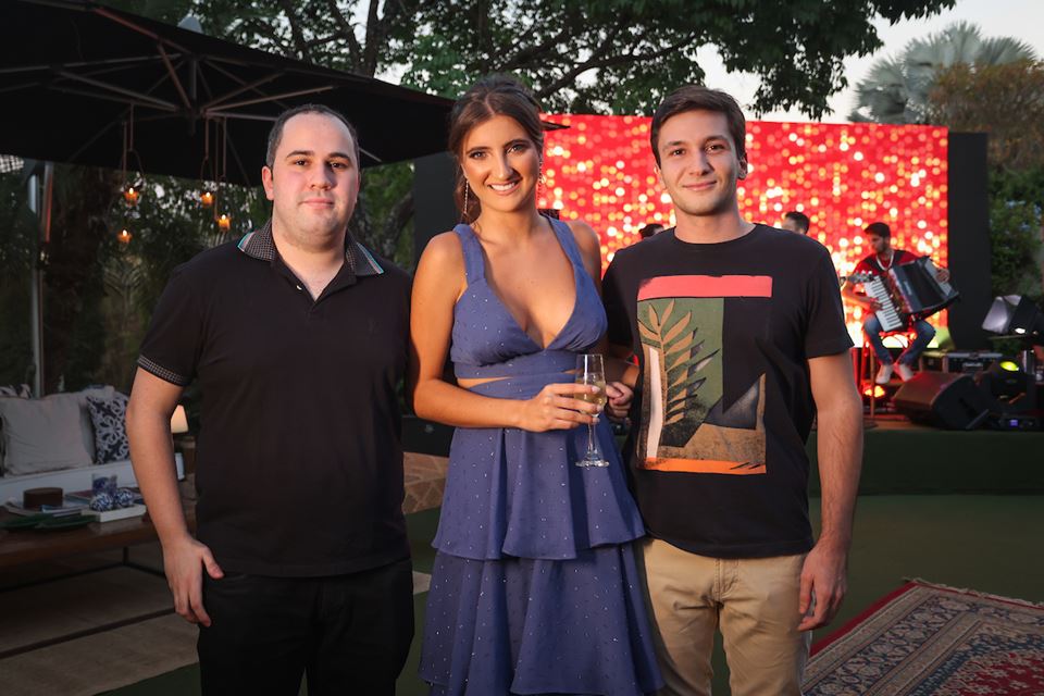 Antônio Cristóvão, Maria Eduarda Maia e João Zanetti