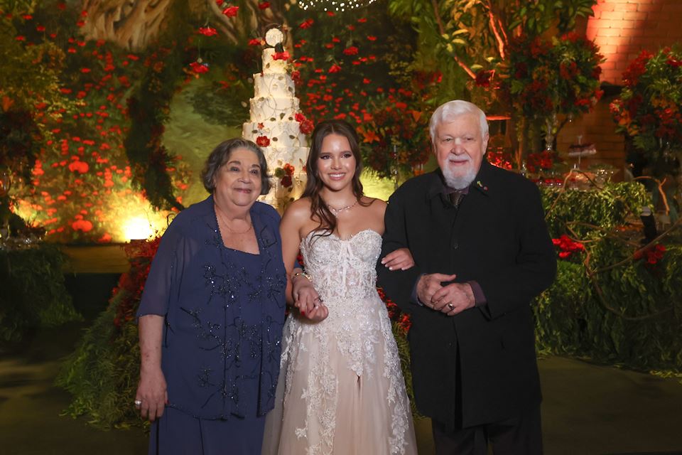 Maria Catarina, Maria Luiza Lim e Edson Sauguellis