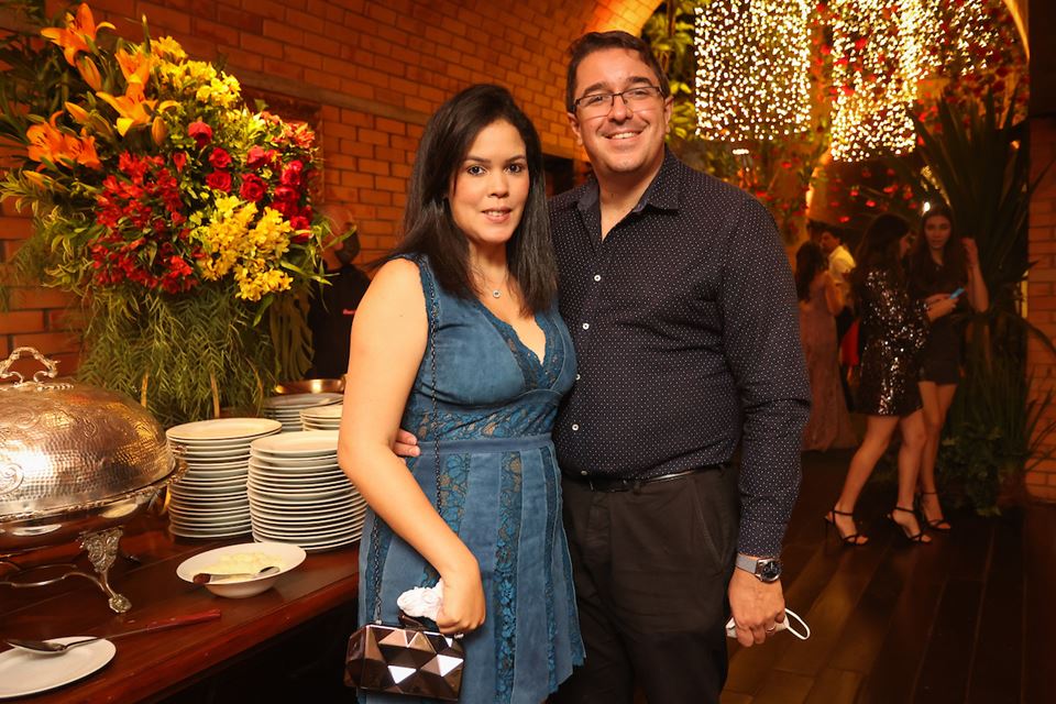 Catherine Aviz e Rafael Barbosa