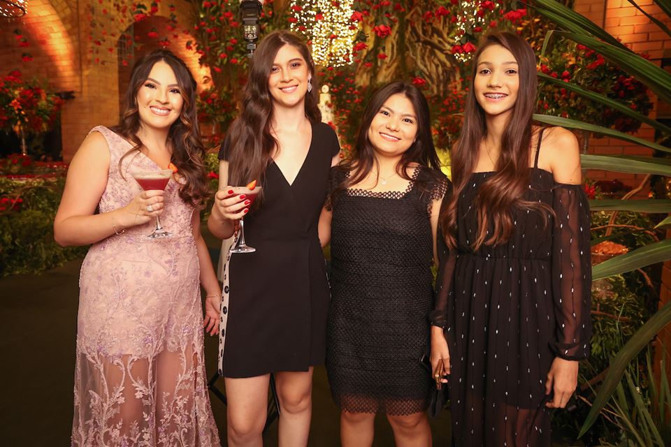 Samara Lim, Maria Luiza Cruz Oliveira, Kim Sive e Ana Júlia Fernandes