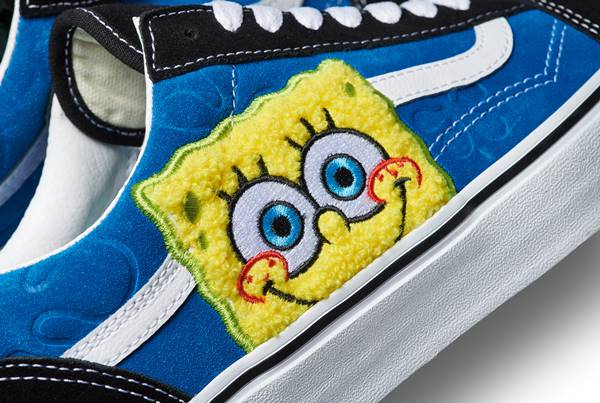 Tênis da Vans inspirada em Bob Esponja