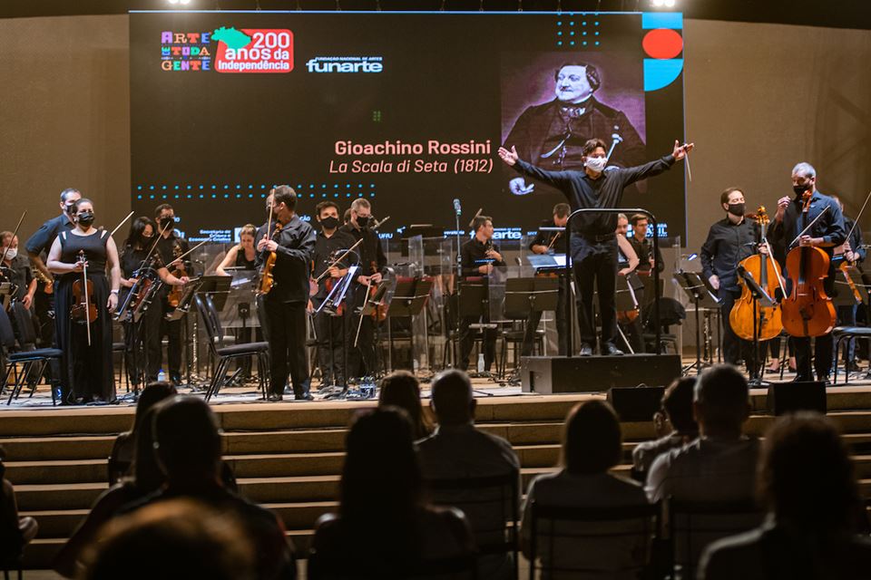 Concha Acústica celebra os 200 anos da Independência do Brasil