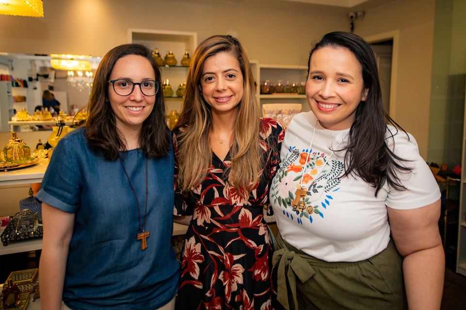 Débora Novaes, Isabela Luna e Adriana Segovia