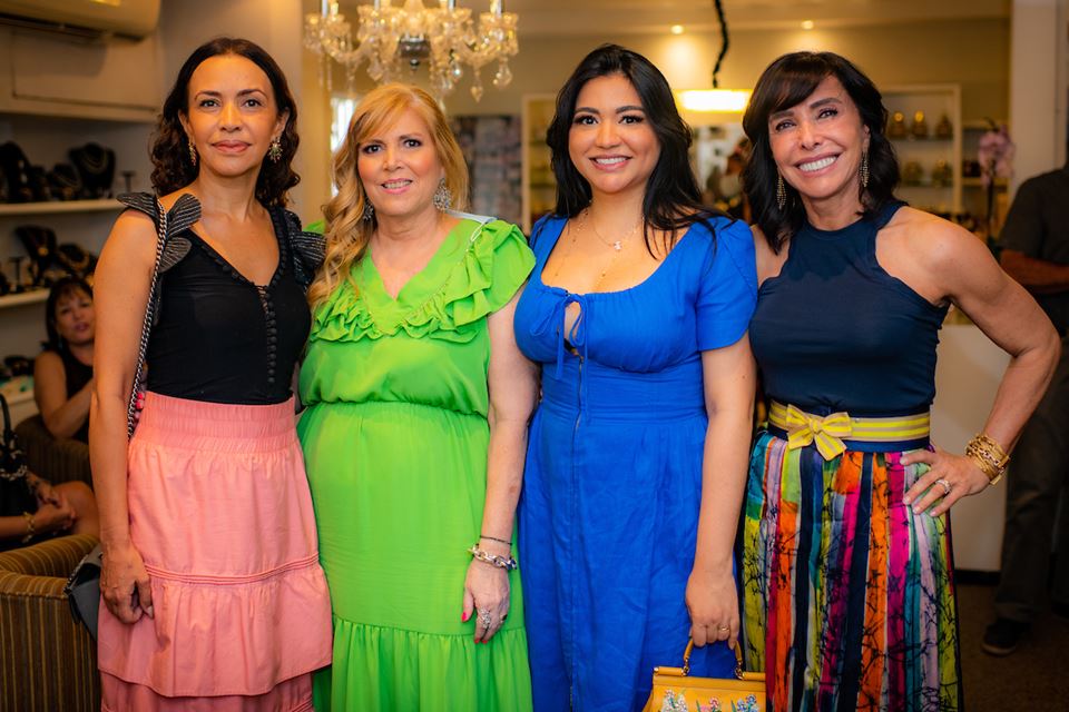 Claudia Meireles, Simone Novaes, Clarice Lagares e Cleucy Oliveira