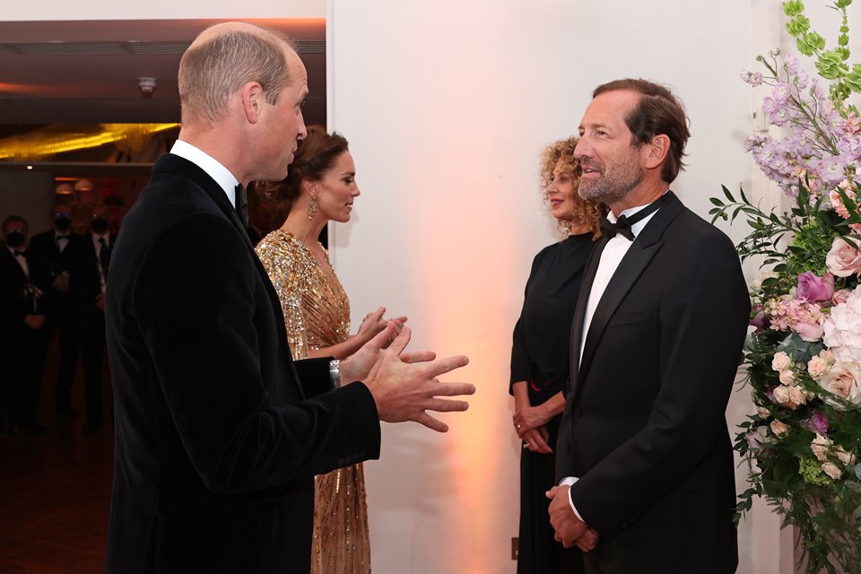 The Prince Of Wales And The Duchess of Cornwall, And The Duke And The Duchess Of Cambridge Attend The World Premiere Of “No Time to Die”