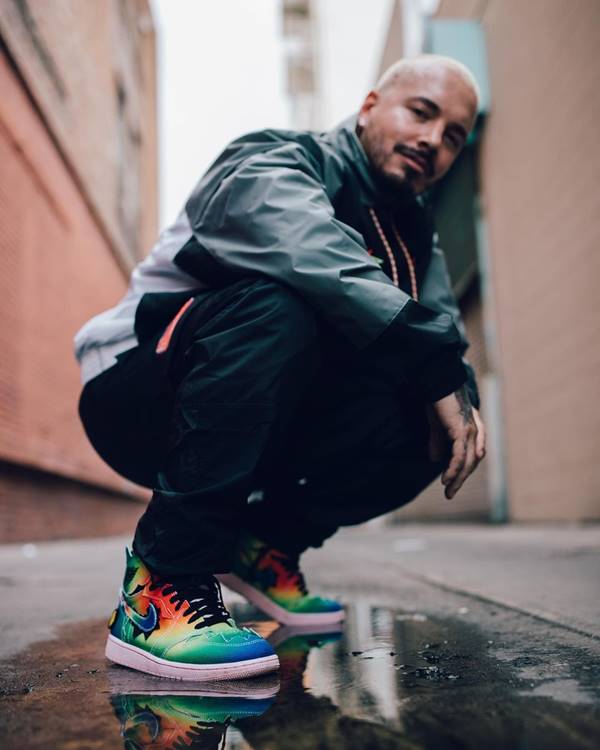 J Balvin air Jordan