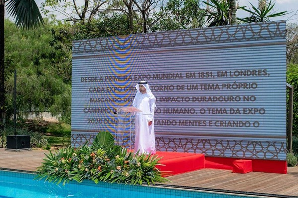 Brasília(DF), 22/09/2022 Abertura da Expo 2020 Dubai com o embaixador dos EAU, Saleh Alsuwaidi Local: SHIS QL 10 Conjunto 1 Casa 1 - Lago Sul Foto: Hugo Barreto/Metrópoles