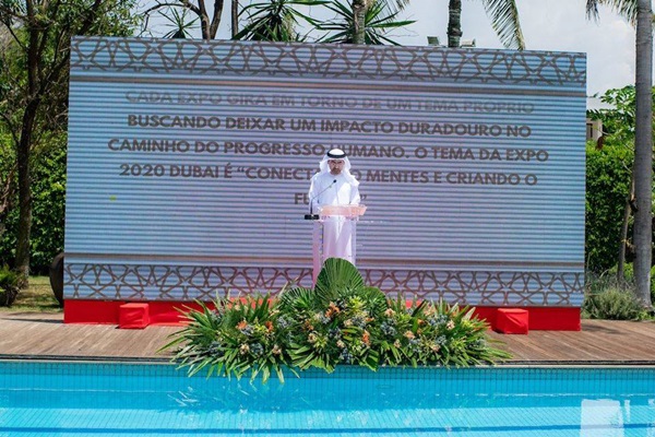 Brasília(DF), 22/09/2022 Abertura da Expo 2020 Dubai com o embaixador dos EAU, Saleh Alsuwaidi Local: SHIS QL 10 Conjunto 1 Casa 1 - Lago Sul Foto: Hugo Barreto/Metrópoles