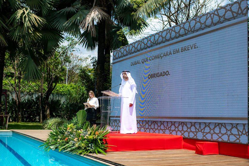 Brasília(DF), 22/09/2022 Abertura da Expo 2020 Dubai com o embaixador dos EAU, Saleh Alsuwaidi Local: SHIS QL 10 Conjunto 1 Casa 1 - Lago Sul Foto: Hugo Barreto/Metrópoles