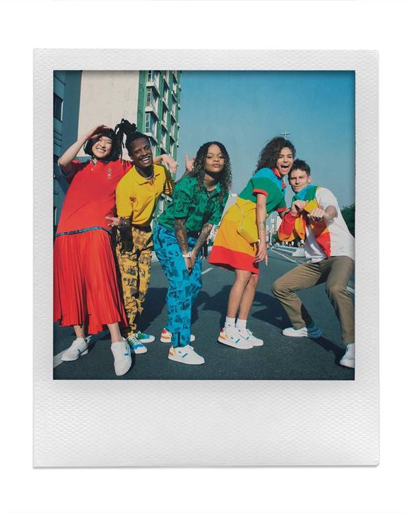 Campanha da Lacoste x Polaroid