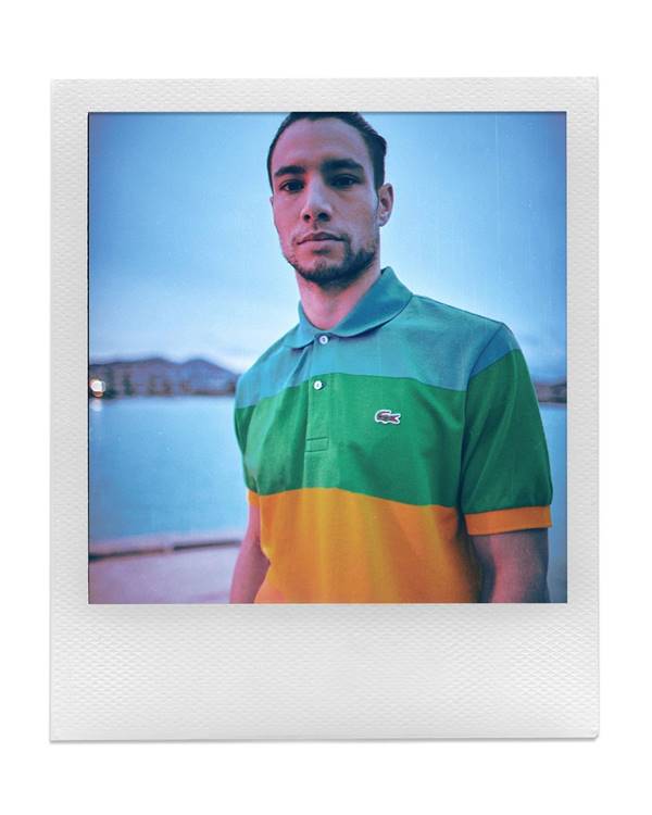 Campanha da Lacoste x Polaroid