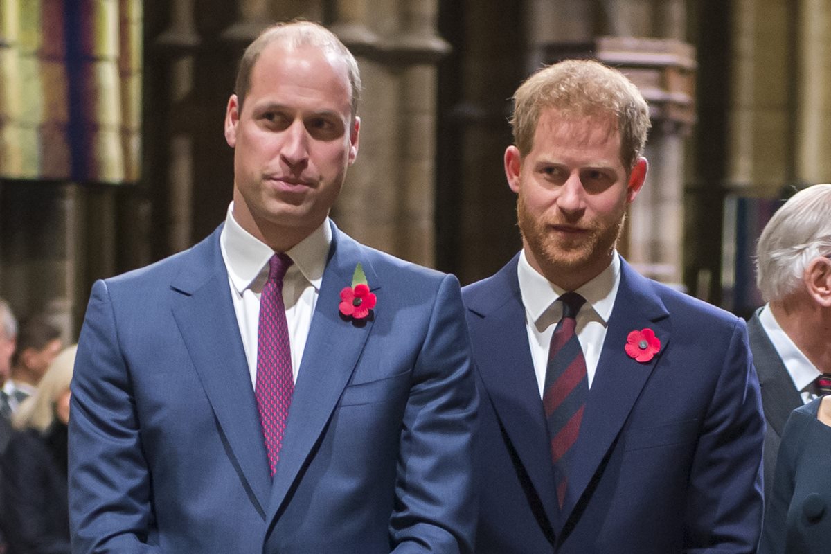 Príncipe William e Harry