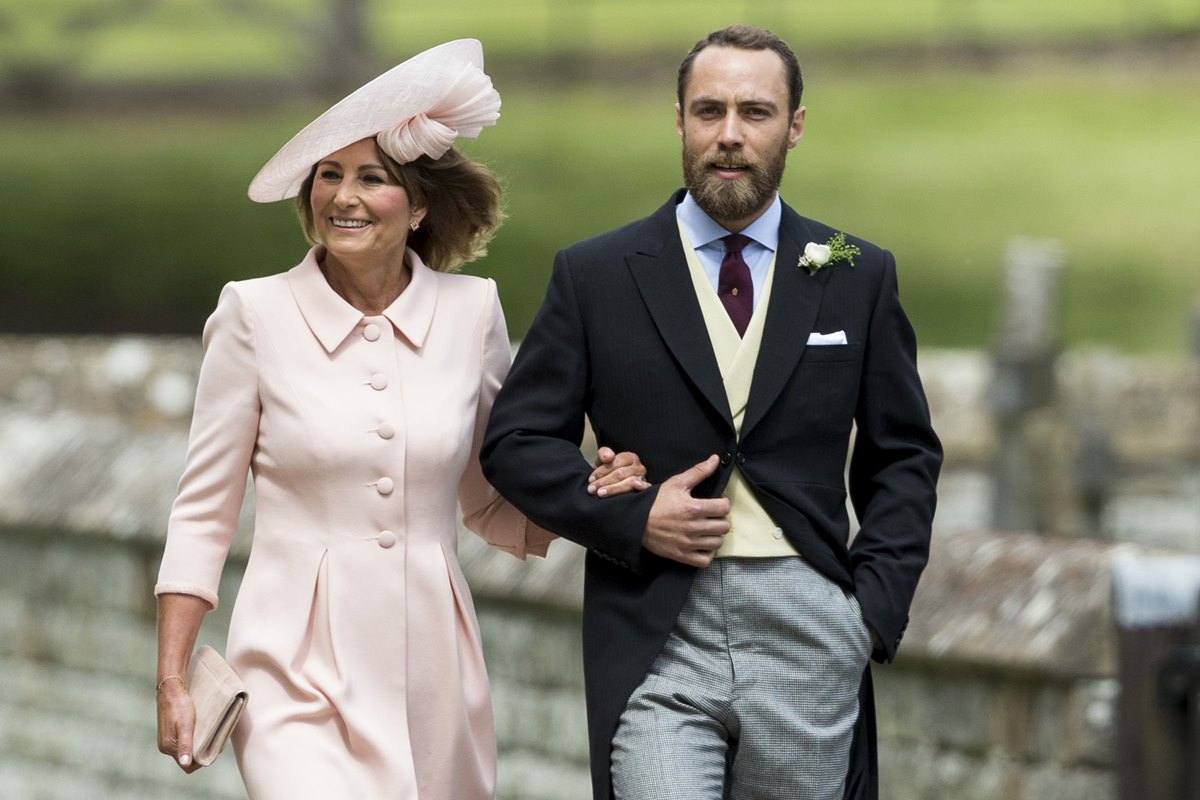 Carole e James Middleton