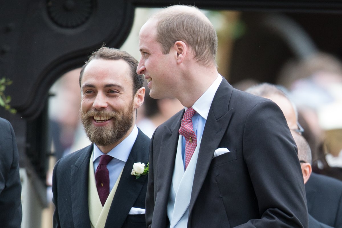 James Middleton e príncipe William