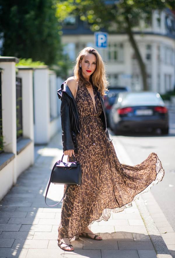 Animal print no street style