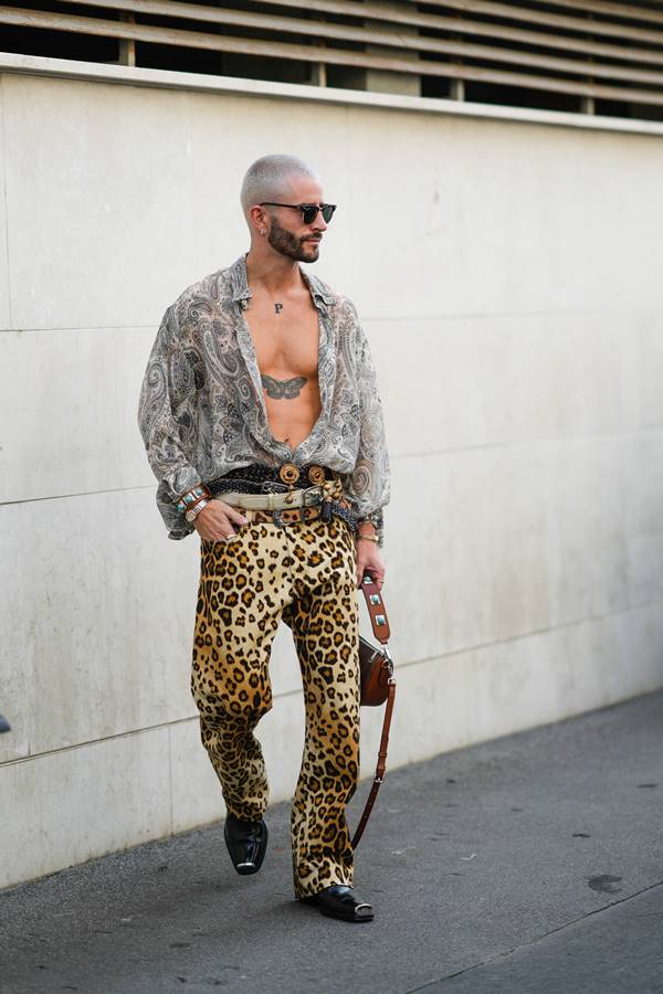 Animal print no street style