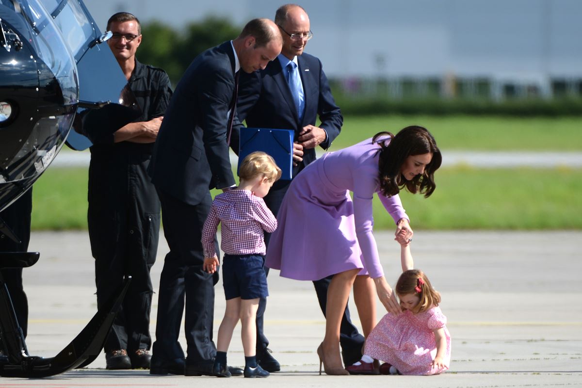 Princesa Charlotte e Kate Middleton