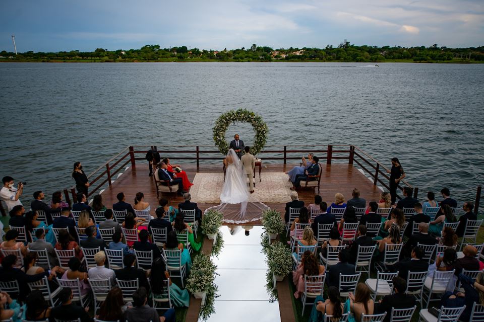 Brasília(DF), 16/10/2022 Casamento Léo Marques e Bia Matos Local: Porto Real Foto: Hugo Barreto/Metrópoles