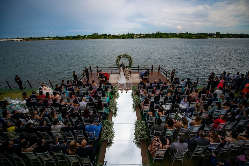 Brasília(DF), 16/10/2022 Casamento Léo Marques e Bia Matos Local: Porto Real Foto: Hugo Barreto/Metrópoles