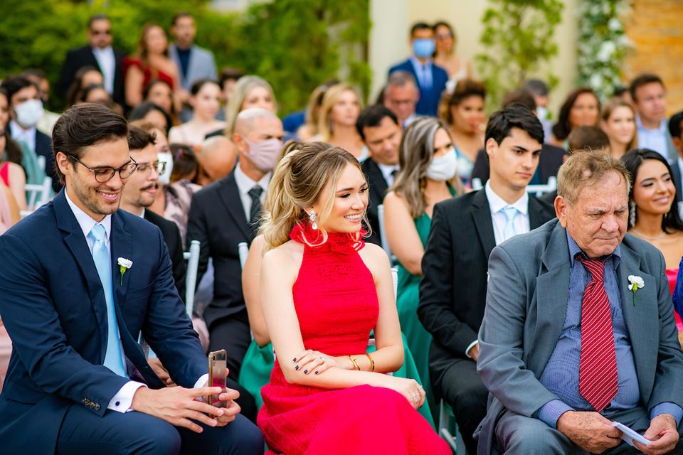 Brasília(DF), 16/10/2022 Casamento Léo Marques e Bia Matos Local: Porto Real Foto: Hugo Barreto/Metrópoles