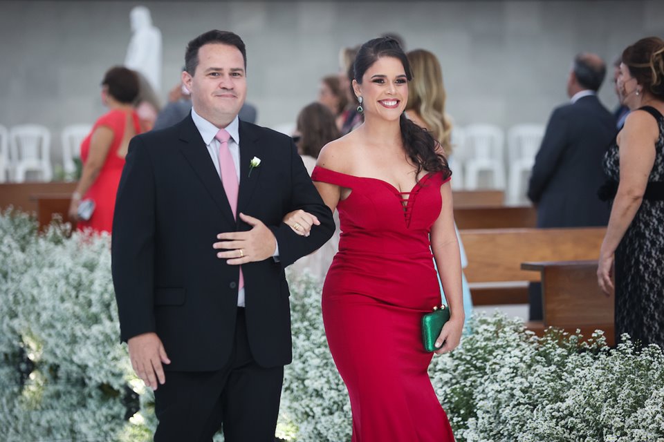 22/10/2021. Brasília-DF. Casamento Marina Nardelli e Rafael Barbosa na Catedral de Brasília. Fotos: Arthur Menescal/Especial Metrópoles