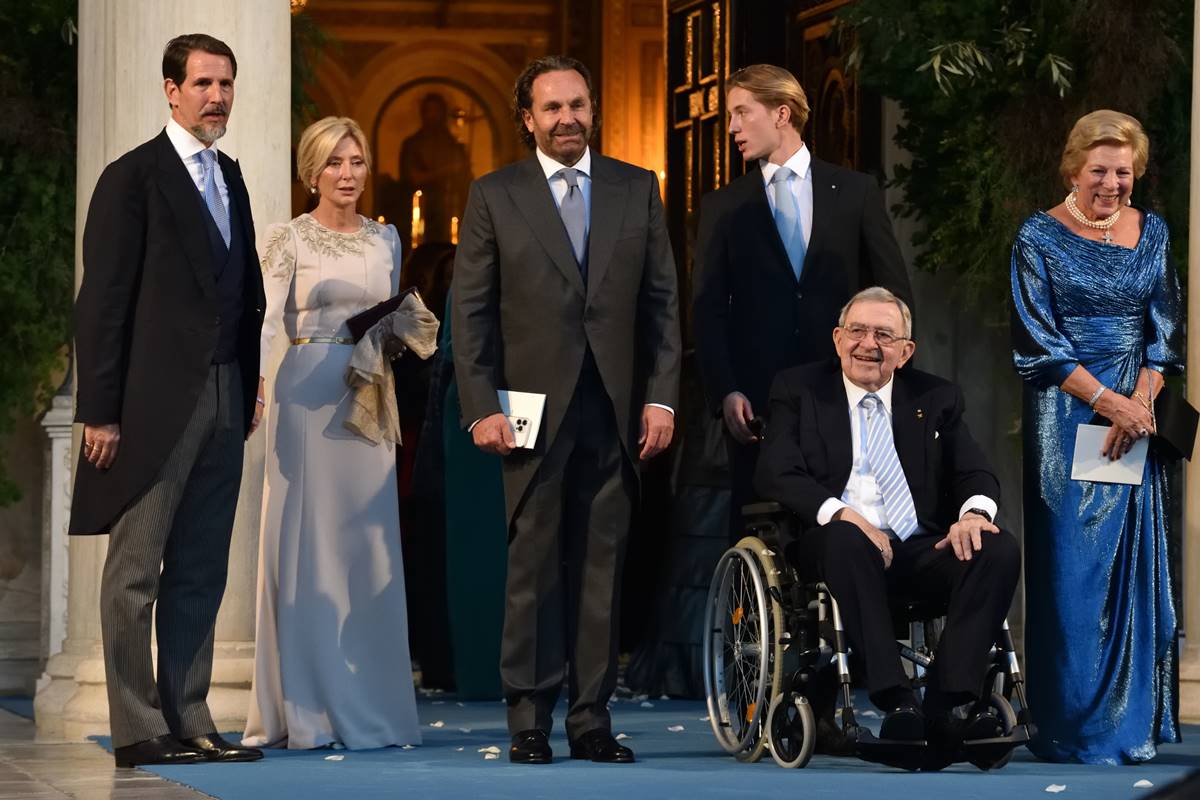 Royal Wedding Of Prince Philippos Of Greece With Nina Flohr In Athens