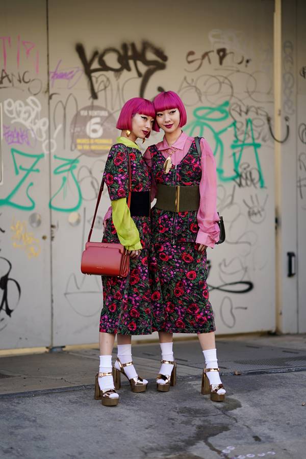 Floral no street style 