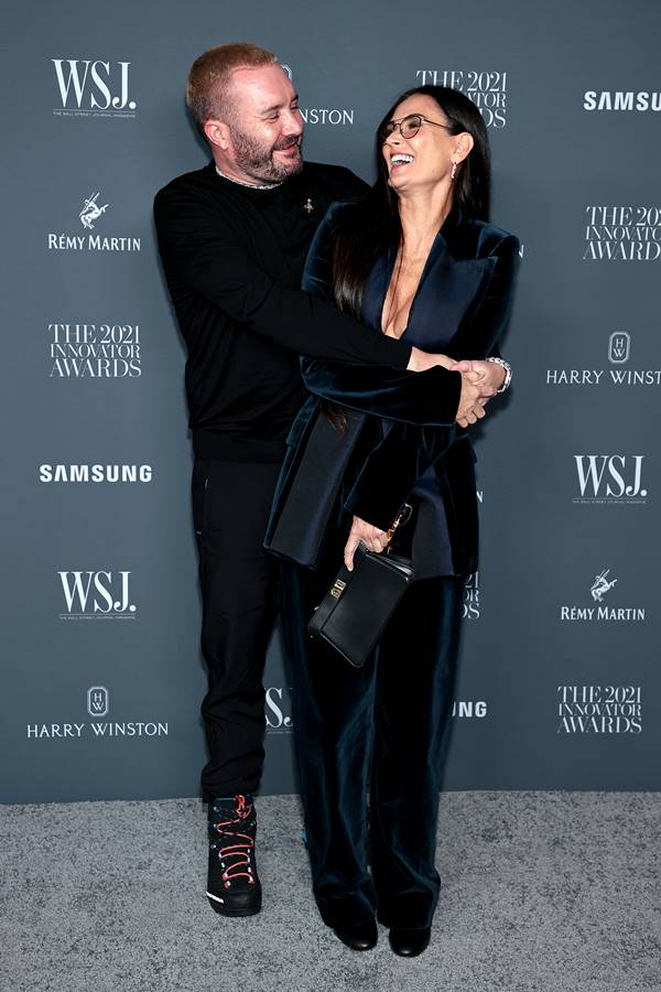 Kim Jones e Demi Moore