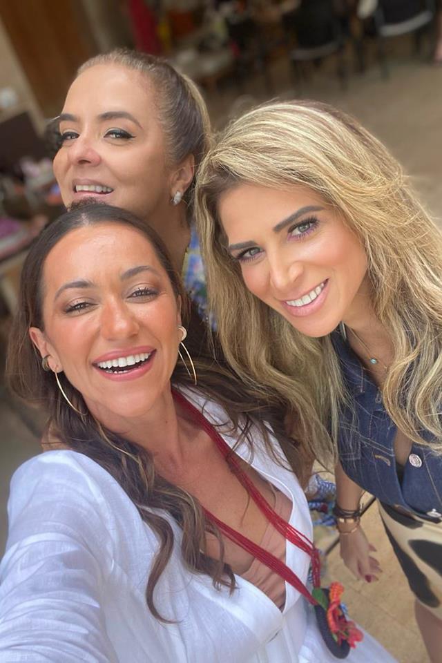 Patrícia Vaz, Silvana Chaves e Juliana Sabino