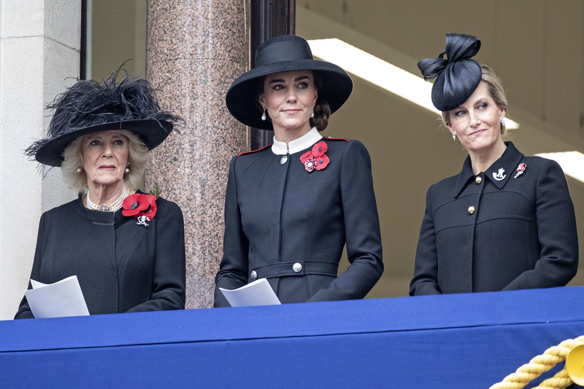 Camilla Parker, Kate Middleton e Sophie Rhys-Jones