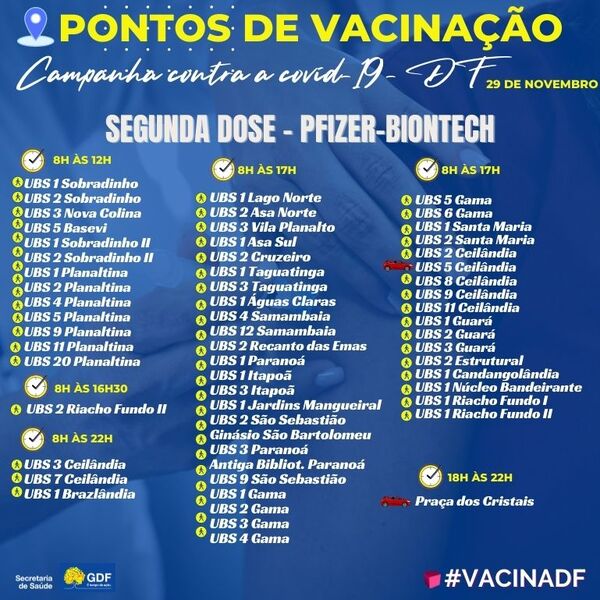 Vacinação DF