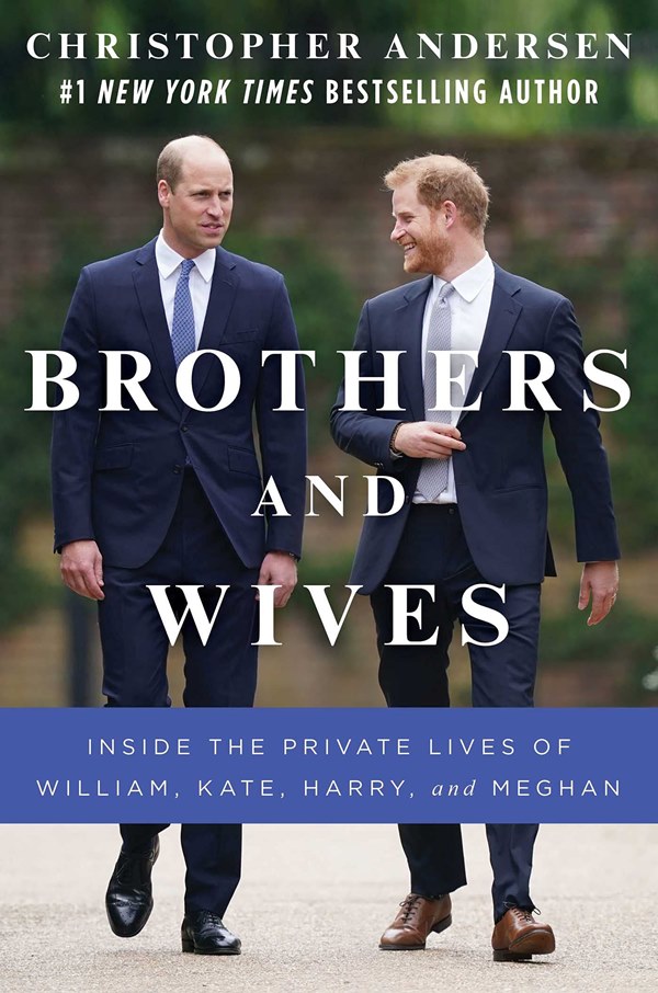 Livro Brothers and Wives, de Christopher Andersen. Edição em inglês