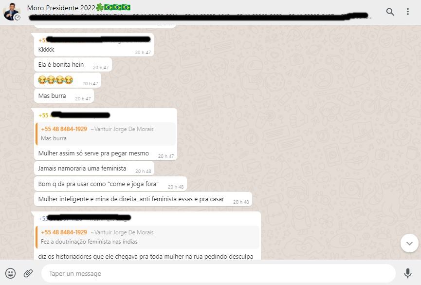 grupo pró-sergio moro no whatsapp