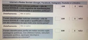 Print de pesquisa de integridade da Caixa