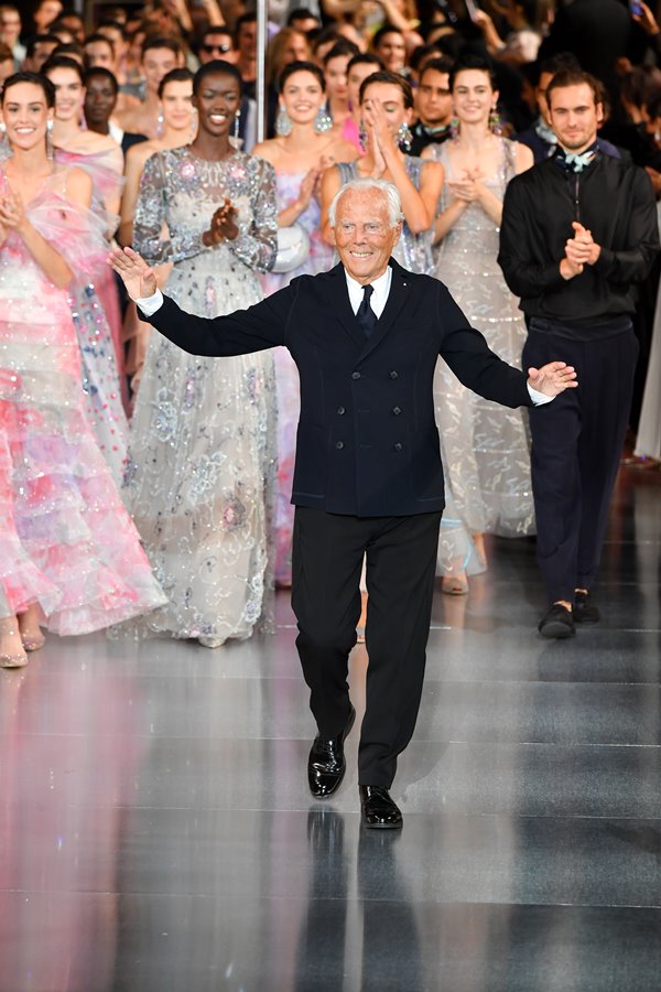 Estilista Giorgio Armani