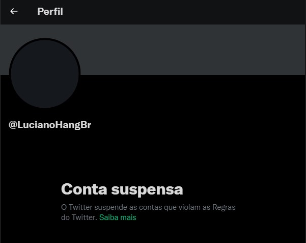 conta de luciano hang suspensa pelo twitter