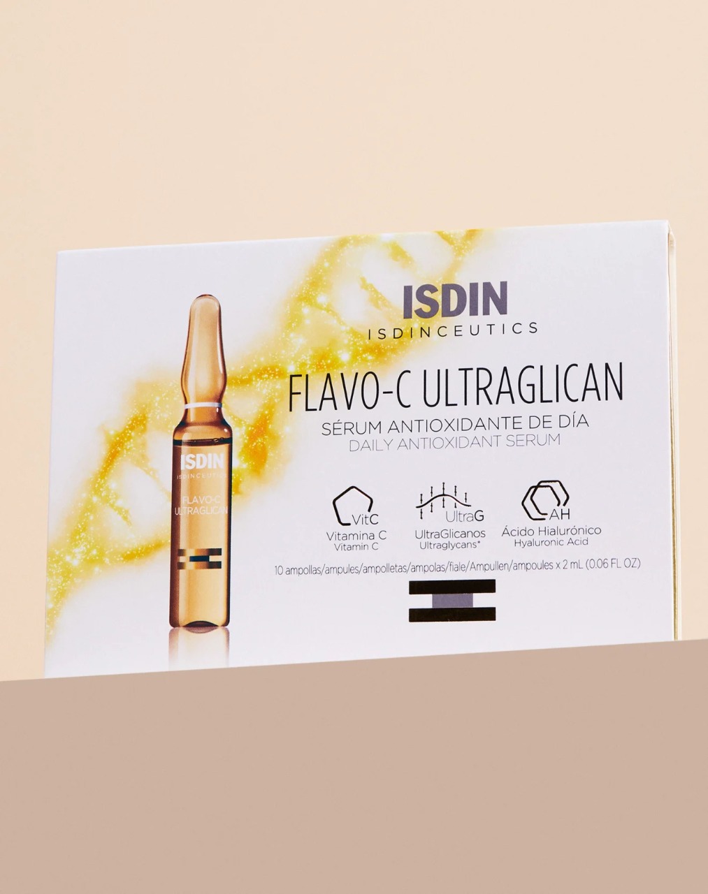 Isdinceutics Sérum Flavo-c Ultraglican 10 Unidades de 2ml