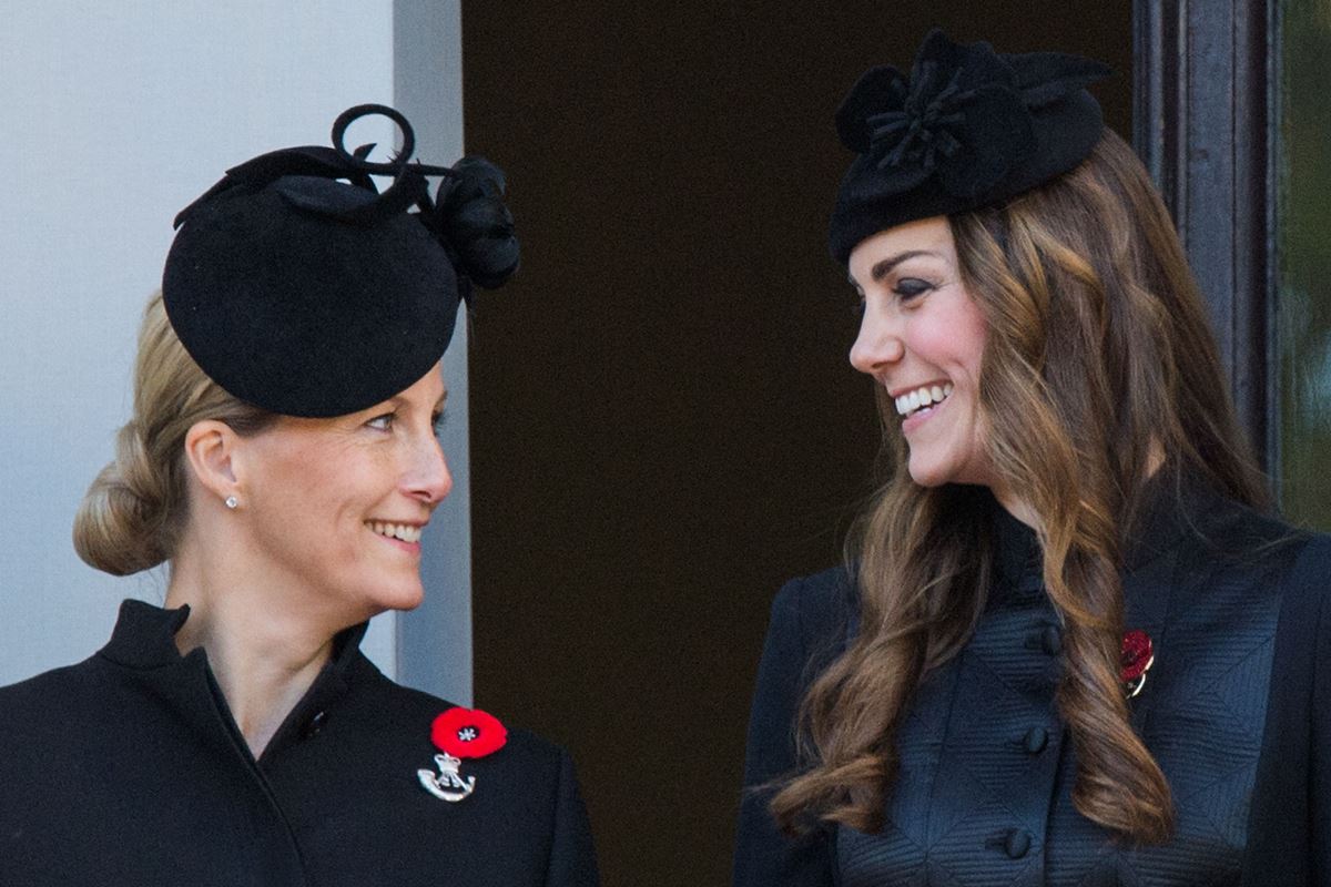 Sophie Rhys-Jones e Kate Middleton