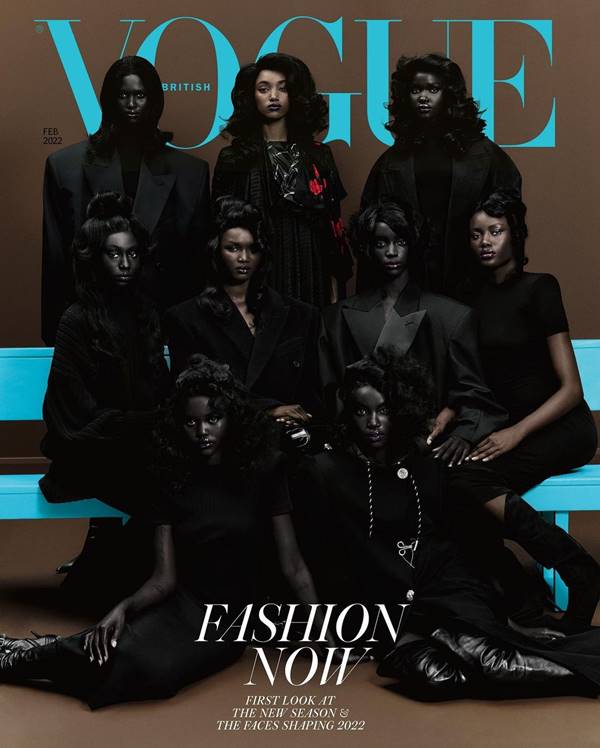 Modelos africanas na Vogue britânica