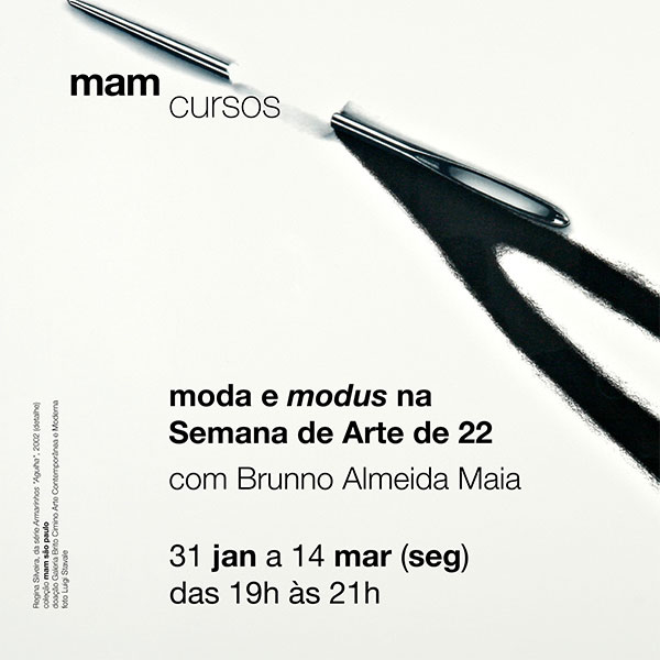 Cartaz do curso do MAM SP